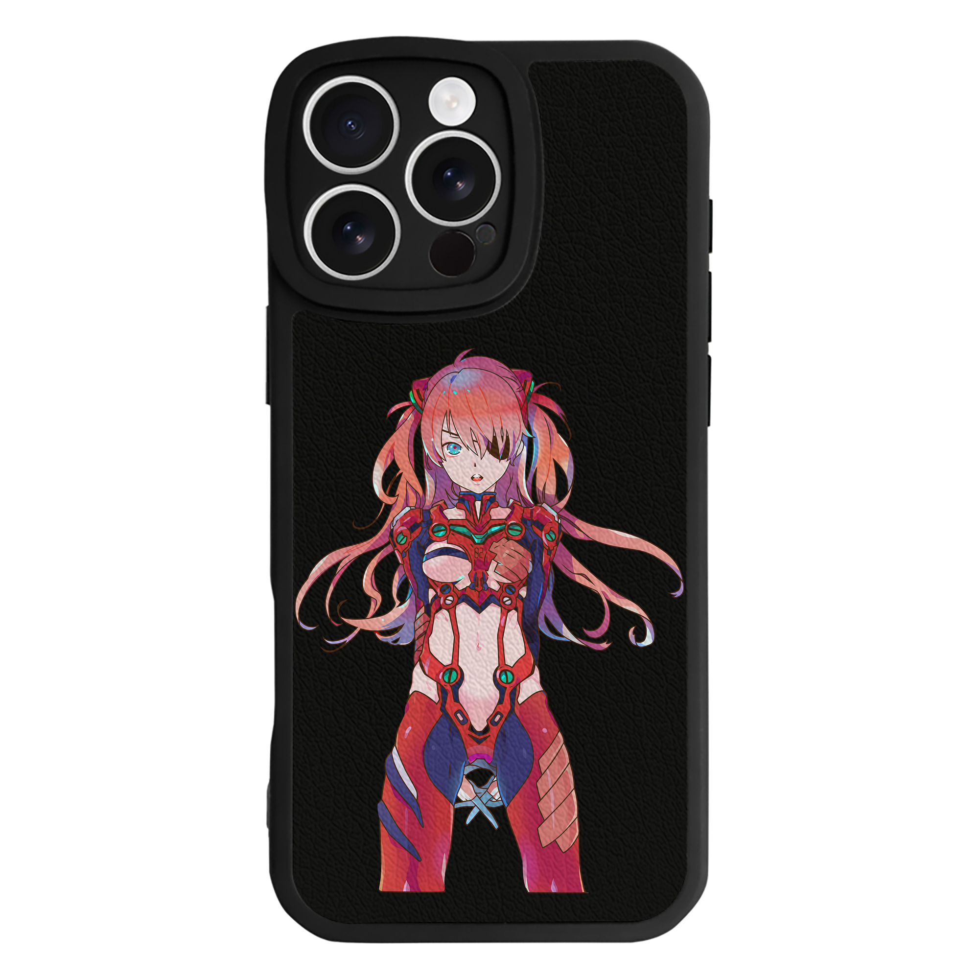 （画像用） EVA 新世紀エヴァンゲリオン 【iPhone 16シリーズ対応】シリコンスマホケース（レザー調） 材質：シリコン